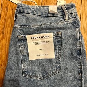 Good American “Good Vintage” straight jeans.  Size 15